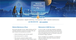 Desktop Screenshot of phoenixwebmaster.com
